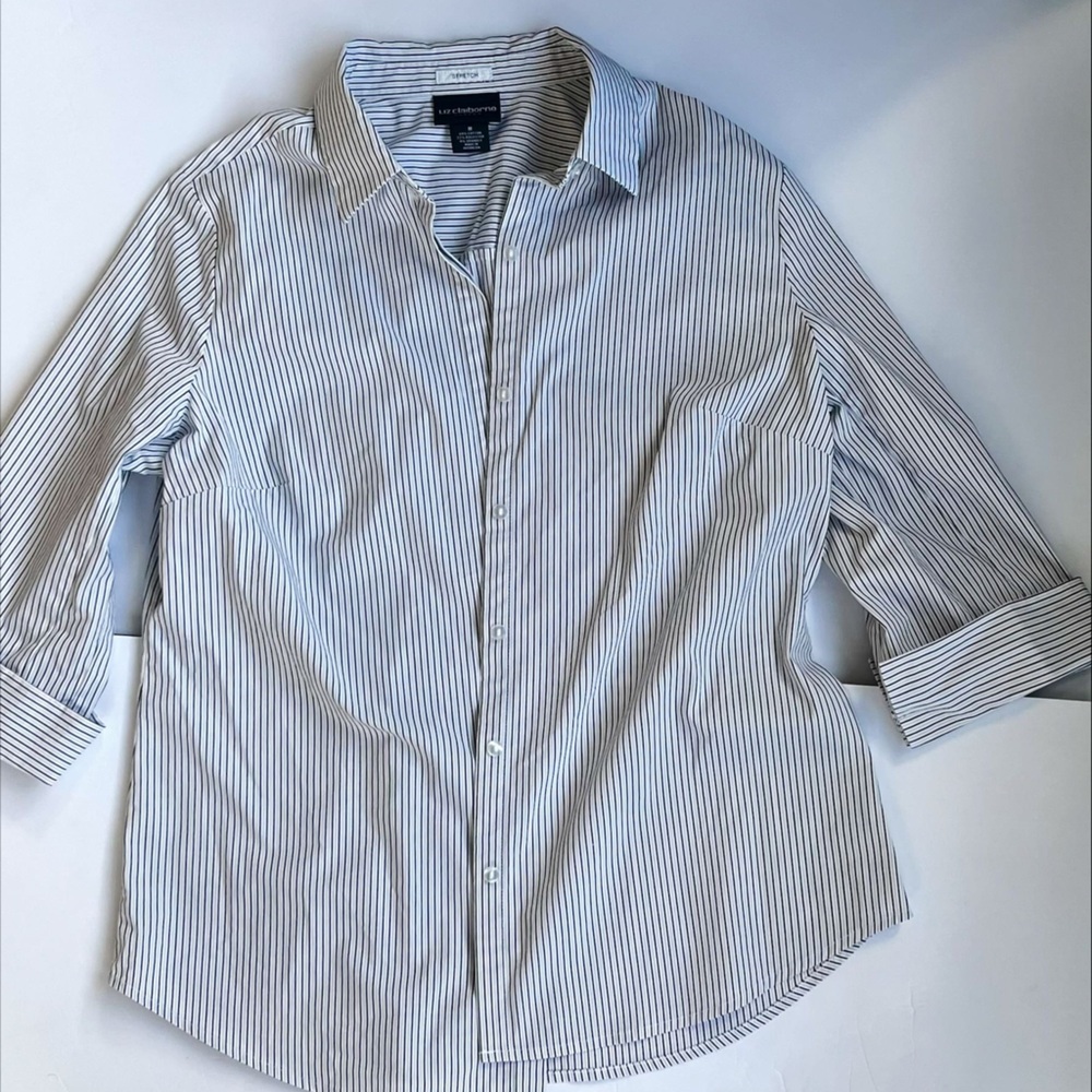 Liz Claiborne Short Sleeve Button Down